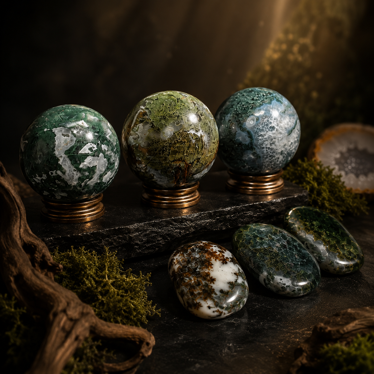 Moss Agate: The Mineral That Holds a Forest Within the Earth
