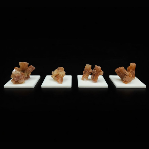 Aragonite (Specimen) – Intense Orange Crystals