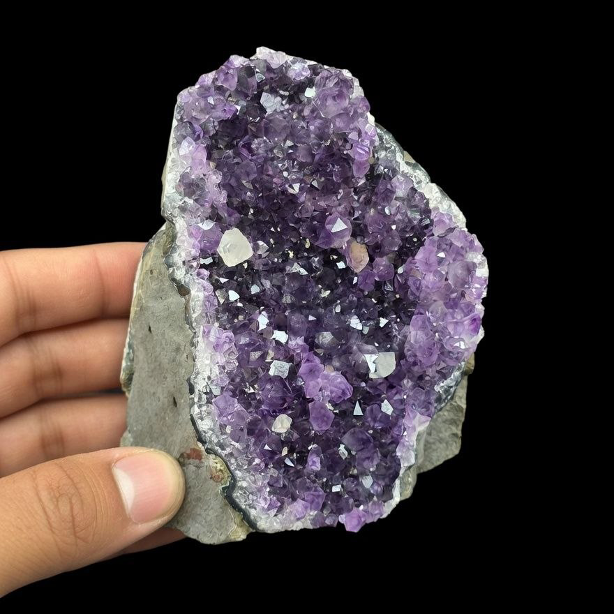 AMETHYST (Natural Cluster) - Deep Purple #11 foto1