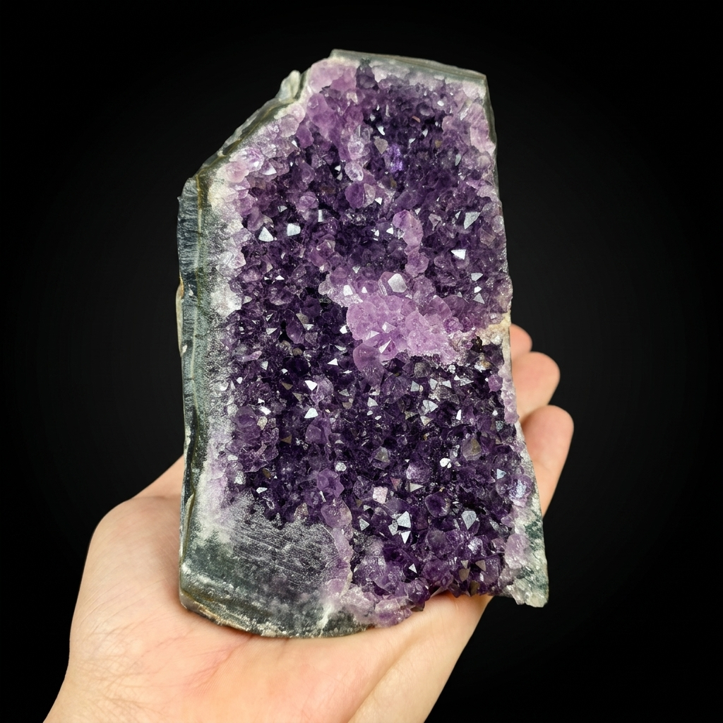 AMETHYST (Natural Cluster) - Deep Purple #13
