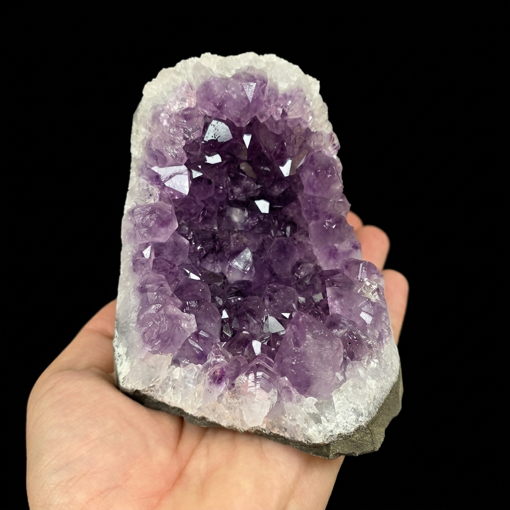 AMATISTA (Drusa Natural) - Púrpura Intenso Deep Purple #3