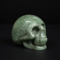 Calavera de Aventurina Verde Premium – Piedra de la Oportunidad