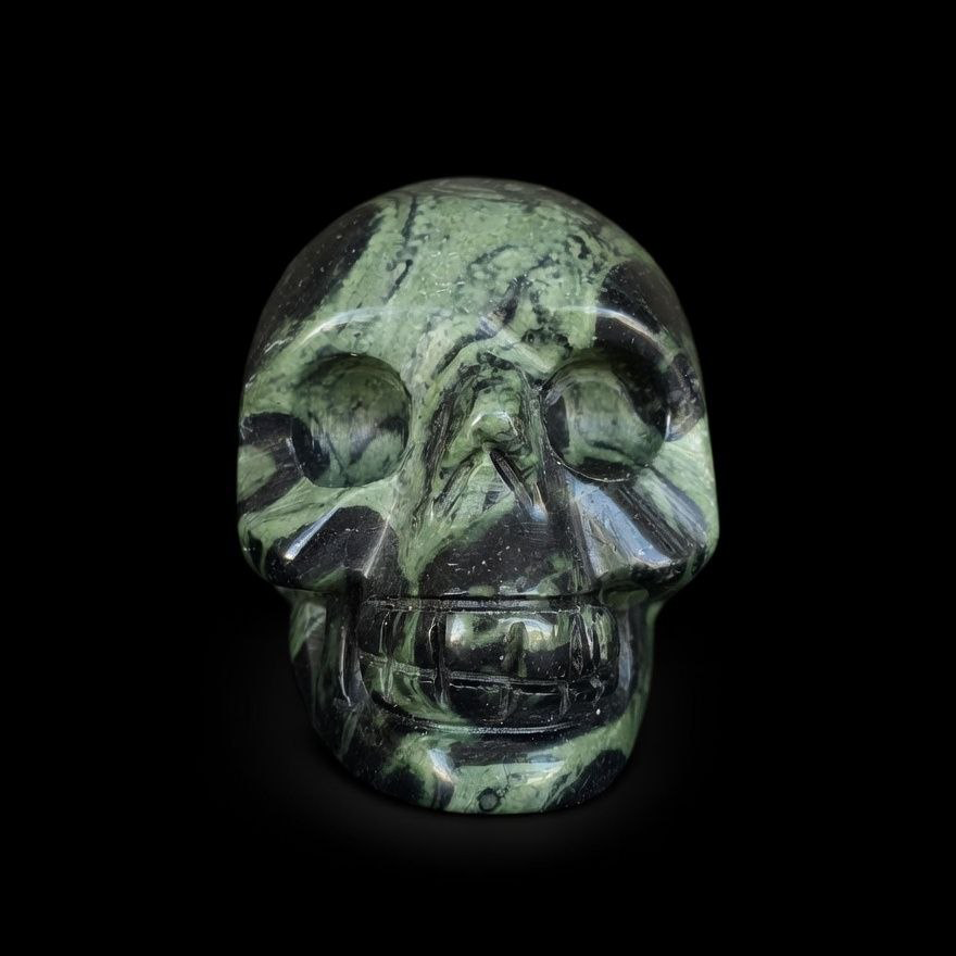 Calavera de Jaspe Kambaba Premium - Esencia Primordial