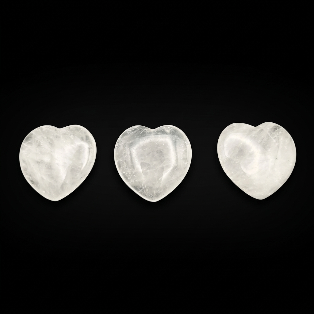 Corazones de Mineral Natural