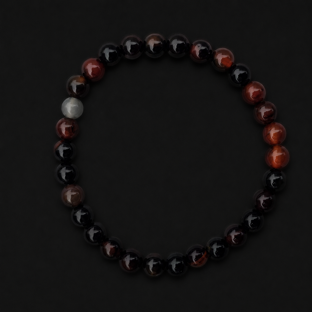 Natural Mineral Bead Bracelets - Adult Size - Earth's Elegance on Your Wrist | HeyMiner
