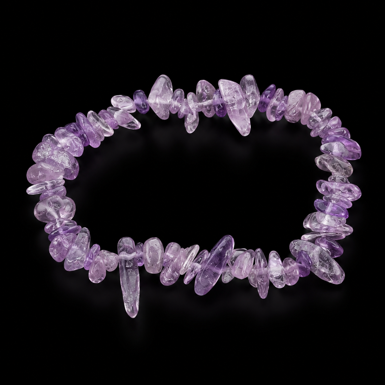 Natural Mineral Chip Bracelet | HeyMiner