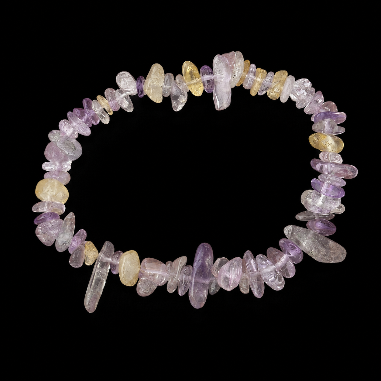 Natural Mineral Chip Bracelet | HeyMiner