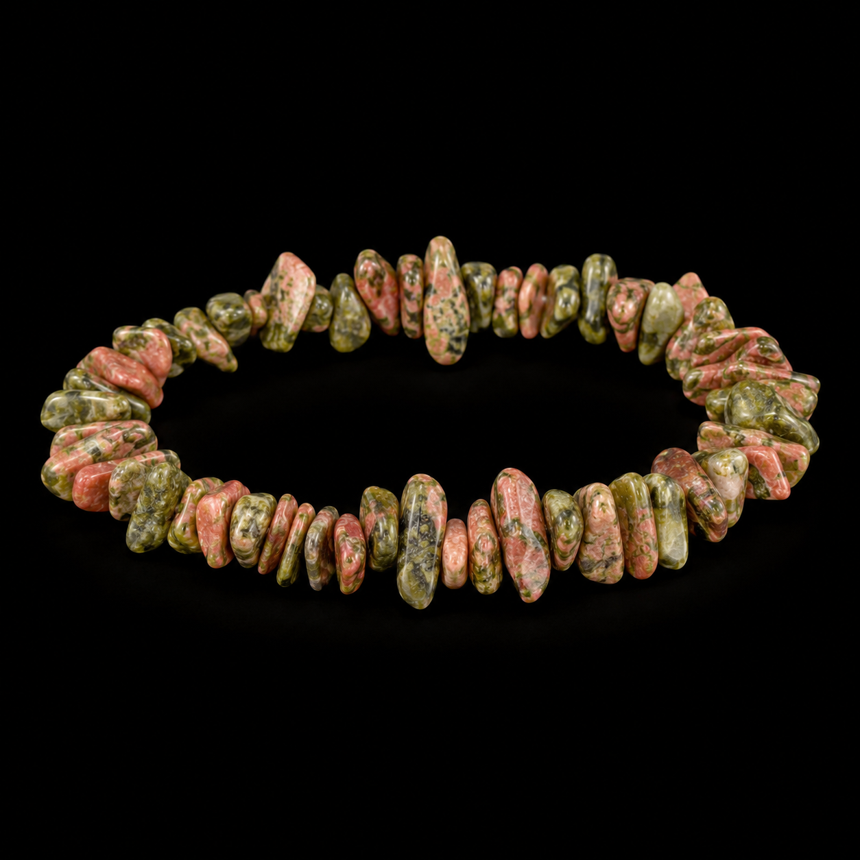 Natural Mineral Chip Bracelet | HeyMiner