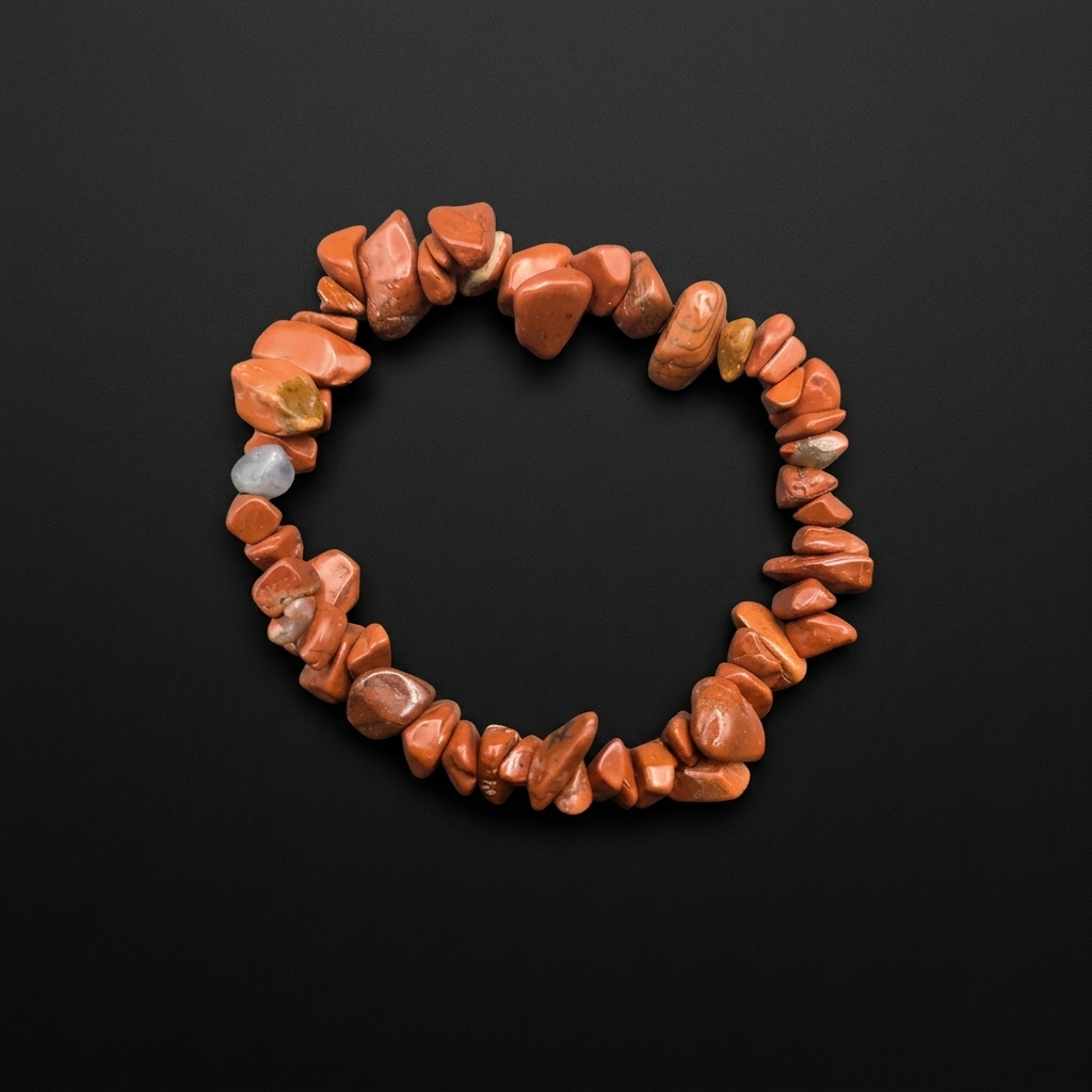 Natural Mineral Chip Bracelet