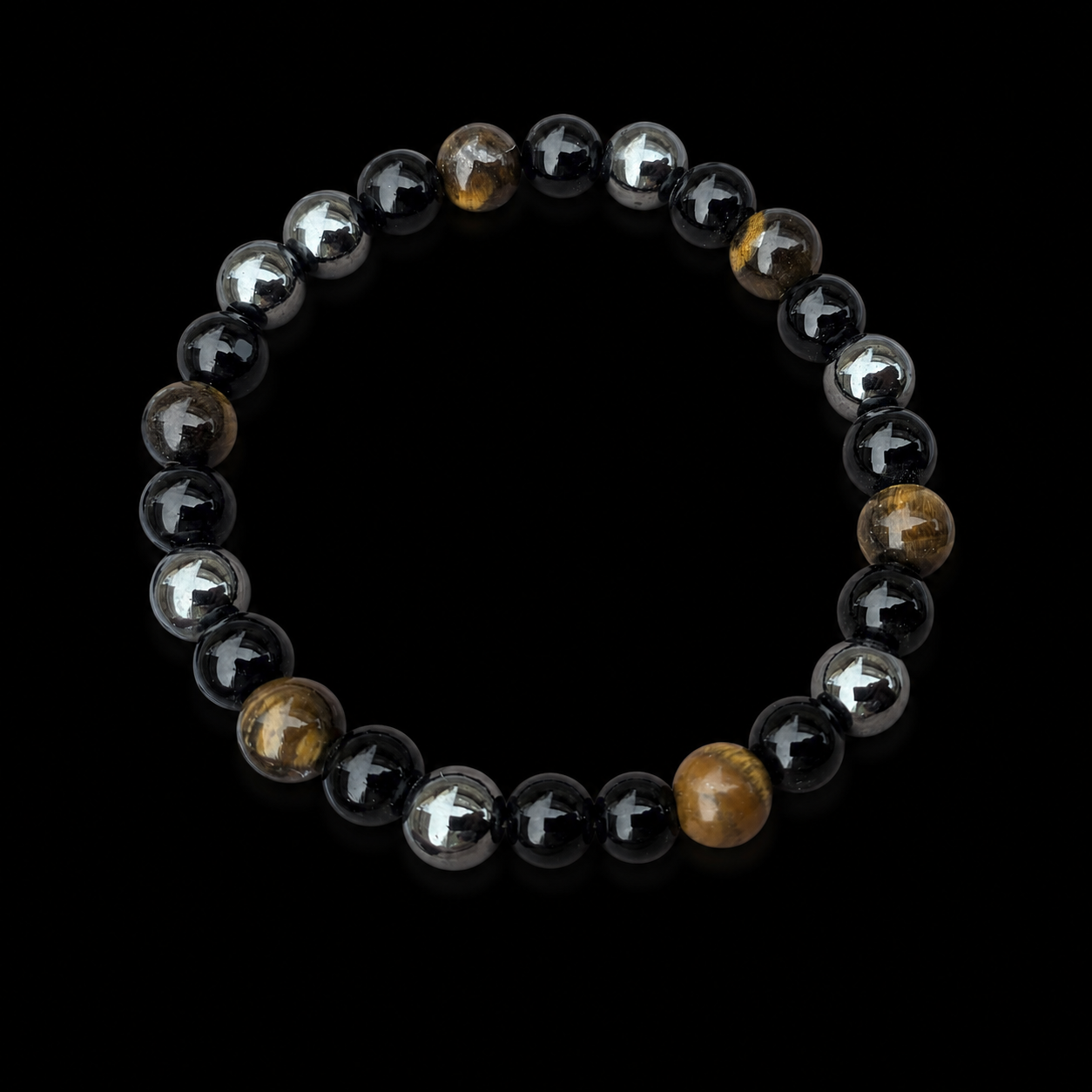 Natural Mineral Bead Bracelets - Adult Size - Earth's Elegance on Your Wrist | HeyMiner