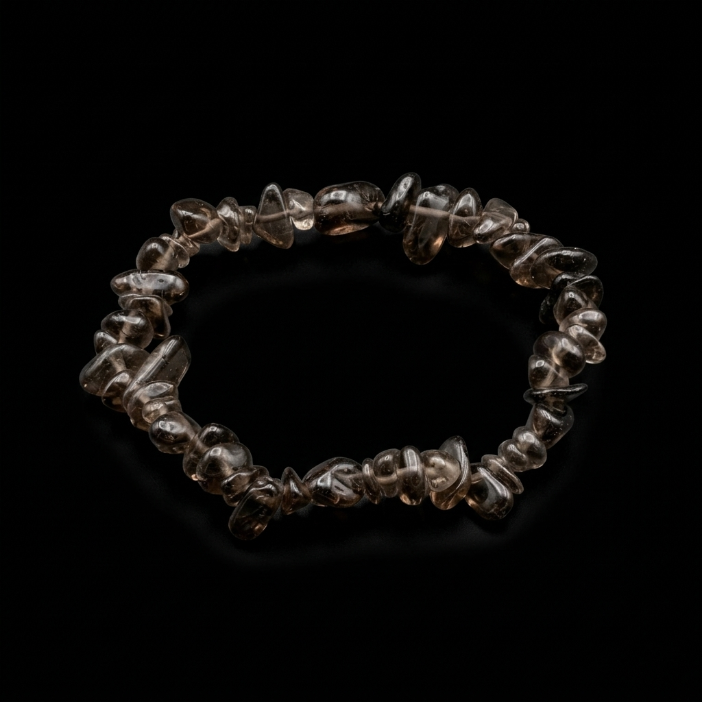 Natural Mineral Chip Bracelet
