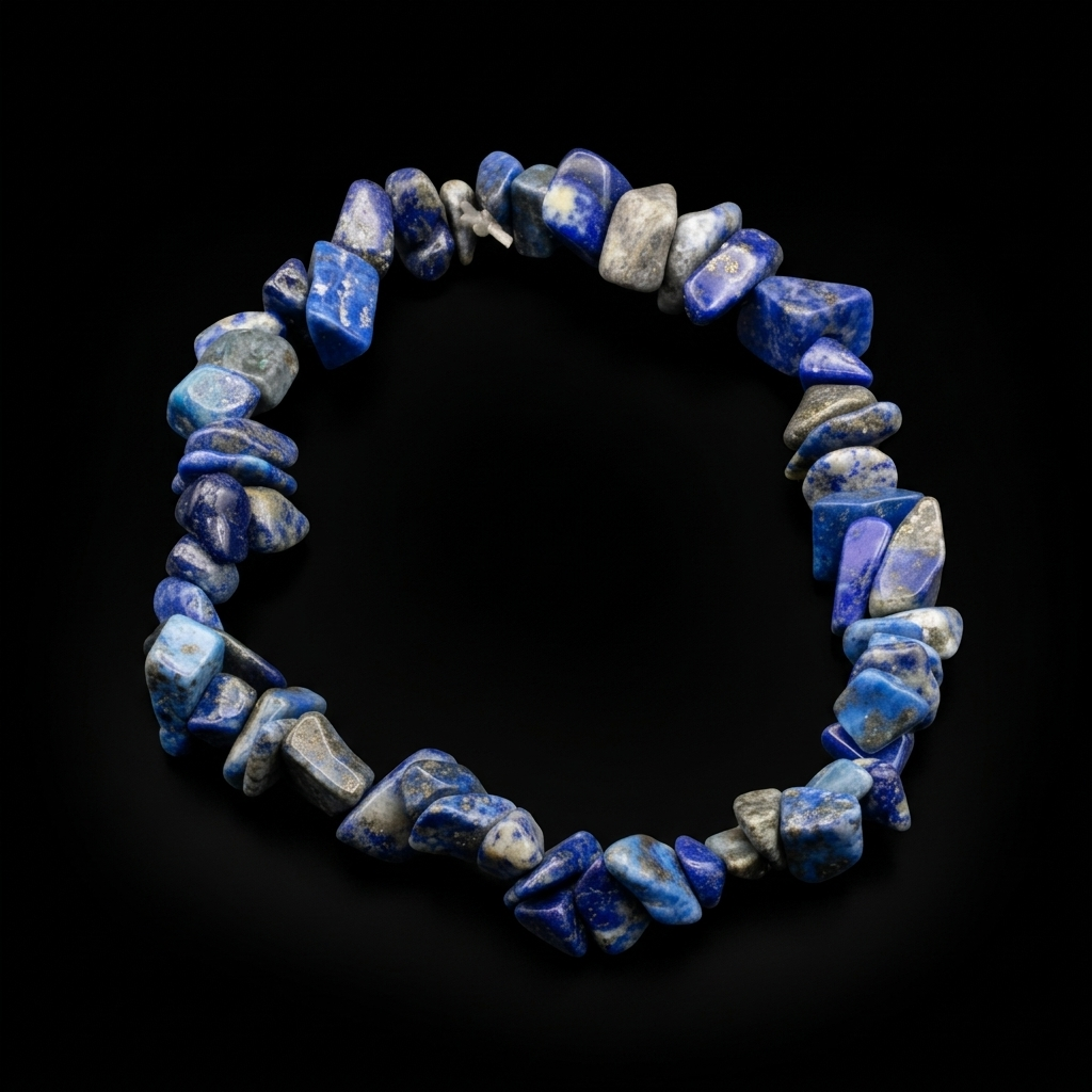 Natural Mineral Chip Bracelet