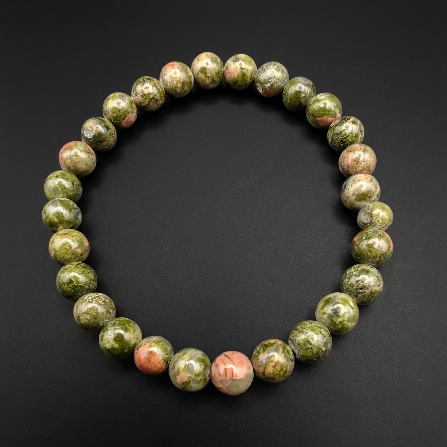 Pulseras de Bolas Mineral Natural - Tamaño Adulto - La Elegancia de la Tierra en tu Muñeca