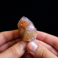 Spirit Amethyst crystal in cactus formation with unique radiance, a detailed specimen by HeyMiner