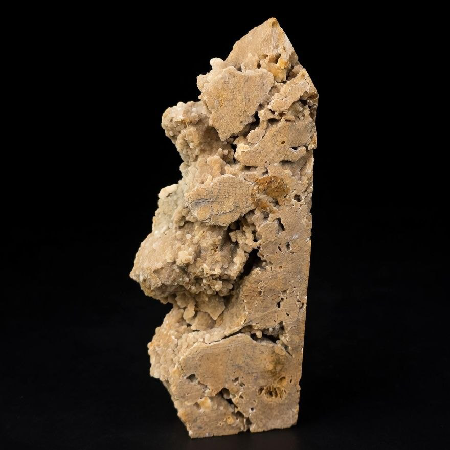 Torre de Calcedonia con Ágata Uva – Formación Botrioidal Premium