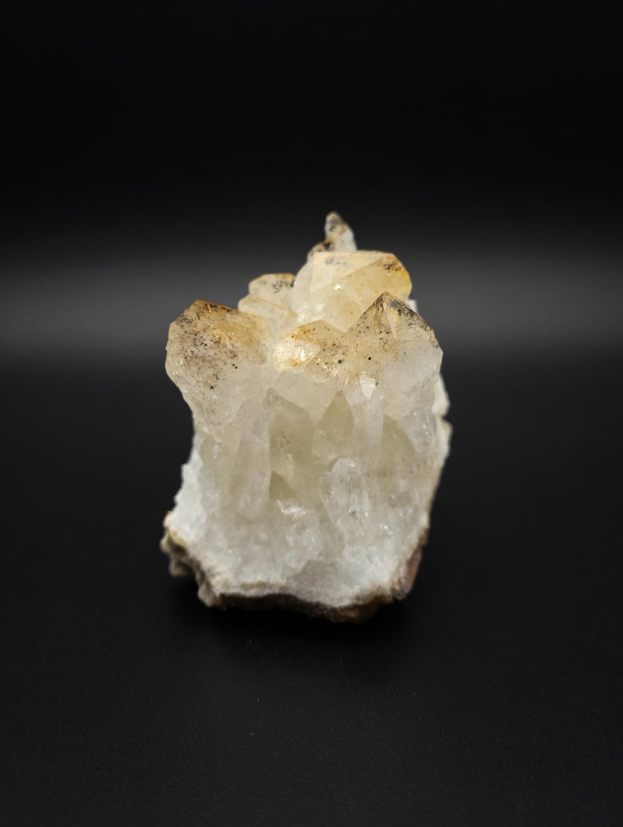 Citrine Quartz (Druse) - Bright Points with Unique Inclusions